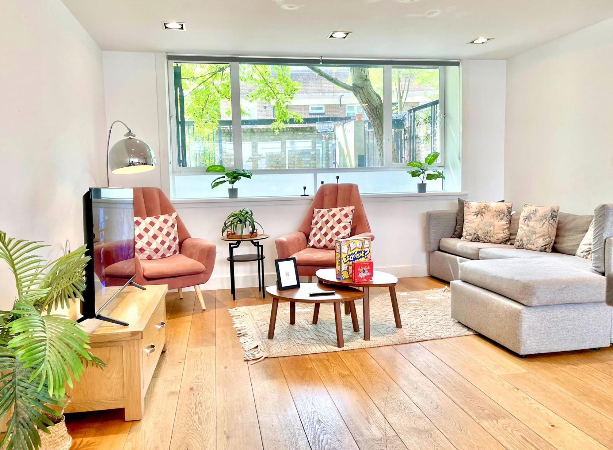 Appartement Chic 3 Bedroom Flat With Private Terrace In Holloway Near Finsbury Park *