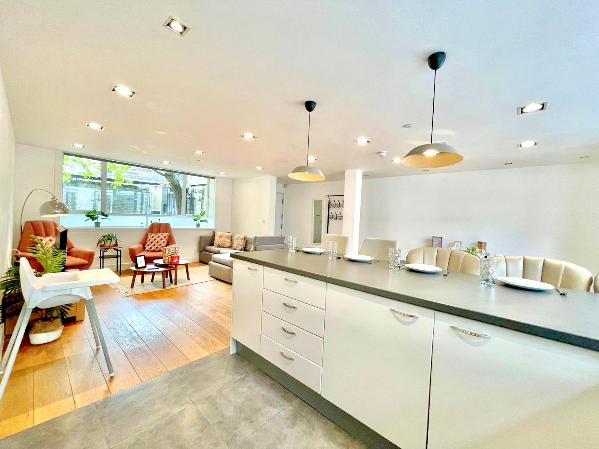 Appartement Chic 3 Bedroom Flat With Private Terrace In Holloway Near Finsbury Park